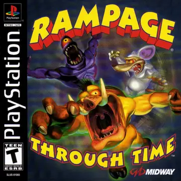 Rampage PS1 box art