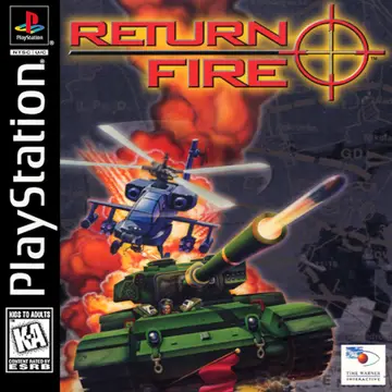 Return Fire PS1 box art