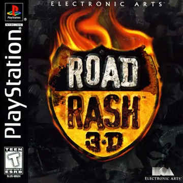 Road Rash 3D PS1 box art