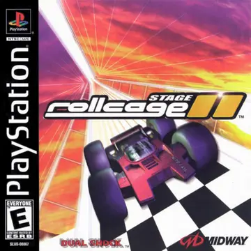 Rollcage Stage II PS1 box art