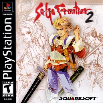 SaGa Frontier 2 PS1 box art