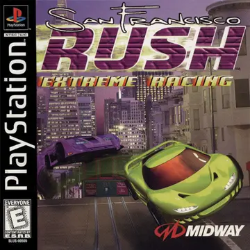 San Francisco Rush: Extreme Racing PS1 box art