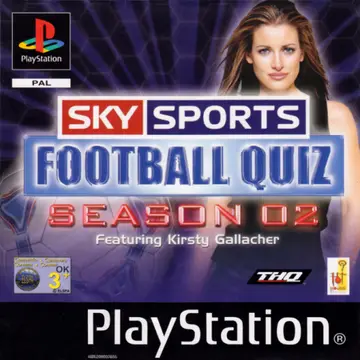 Sky Sports Football Quiz Season 02 PS1 box art