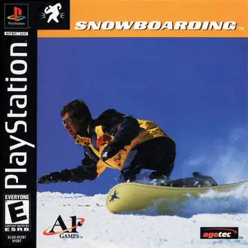 Snowboarding PS1 box art