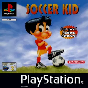 Soccer Kid PS1 box art