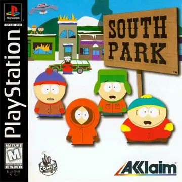 South Park PS1 box art
