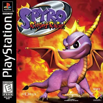 Spyro 2: Ripto's Rage! box art