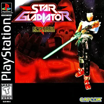 Star Gladiator PS1 box art