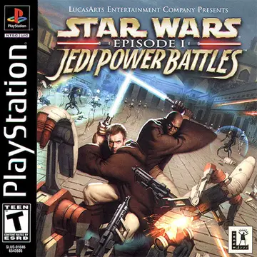 Star Wars Episode I: Jedi Power Battles box art