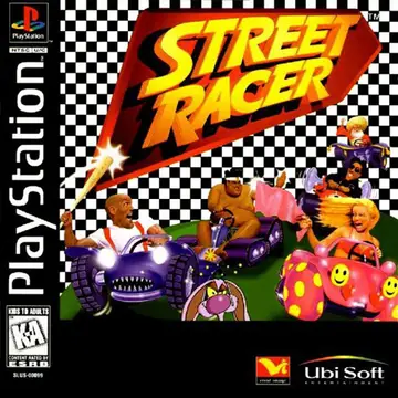 Street Racer PS1 box art