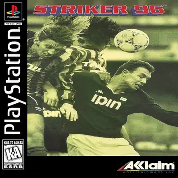 Striker '96 PS1 box art