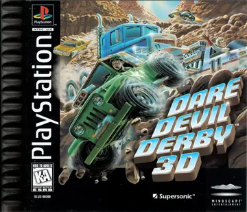 Supersonic Racers PS1 box art