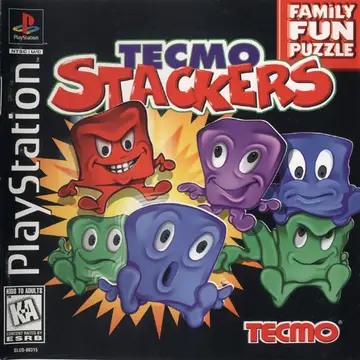 Tecmo Stackers PS1 box art
