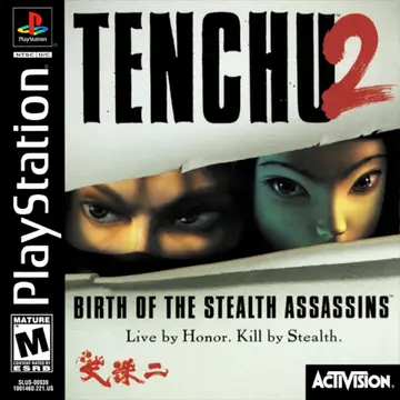 Tenchu 2: Birth of the Stealth Assassins PS1 box art