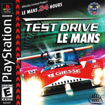 Test Drive Le Mans box art