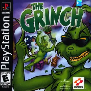 The Grinch PS1 box art