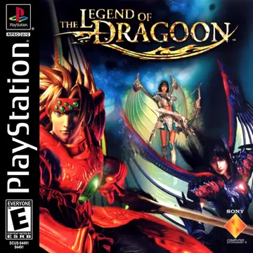 The Legend of Dragoon PS1 box art