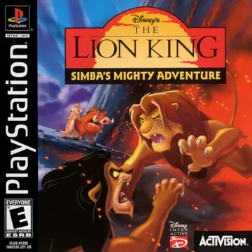 The Lion King: Simba's Mighty Adventure box art