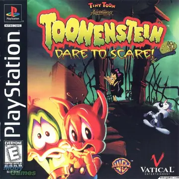 Tiny Toon Adventures: Toonenstein - Dare to Scare! PS1 box art