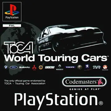 TOCA World Touring Cars PS1 box art