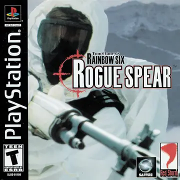 Tom Clancy's Rainbow Six: Rogue Spear PS1 box art