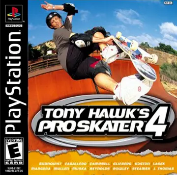 Tony Hawk's Pro Skater 4 box art