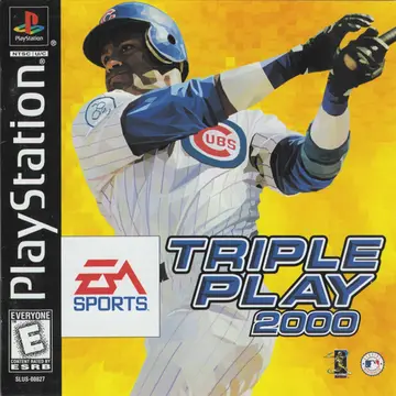 Triple Play 2000 PS1 box art