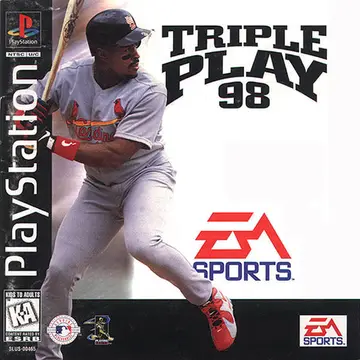 Triple Play 98 PS1 box art