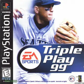 Triple Play 99 PS1 box art