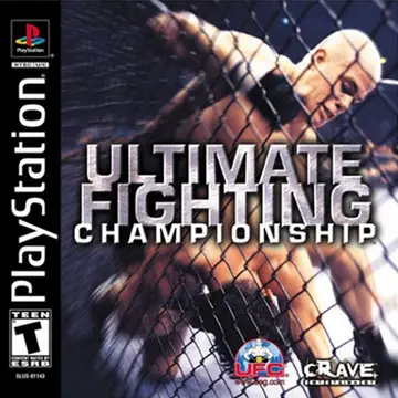 Ultimate Fighting Championship PS1 box art