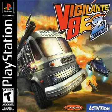Vigilante 8: 2nd Offense box art