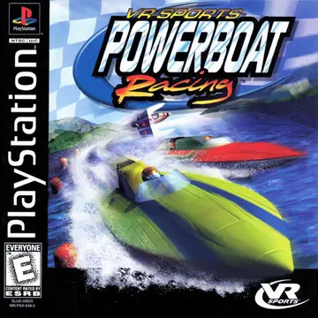 VR Sports Powerboat Racing PS1 box art