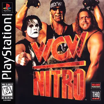 WCW Nitro PS1 box art