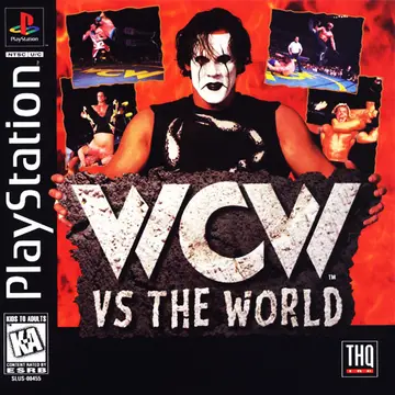 WCW vs. the World PS1 box art