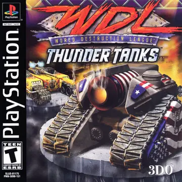 World Destruction League: Thunder Tanks box art