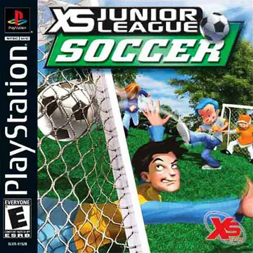 XS Junior League Soccer PS1 box art