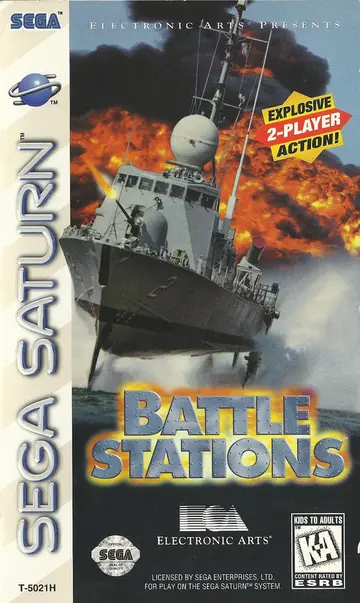 Battle Stations Saturn box art