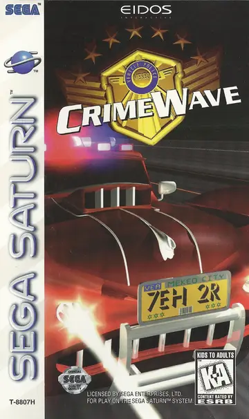 CrimeWave Saturn box art