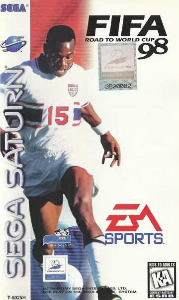 FIFA: Road to World Cup 98 box art
