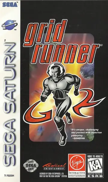 Grid Runner Saturn box art