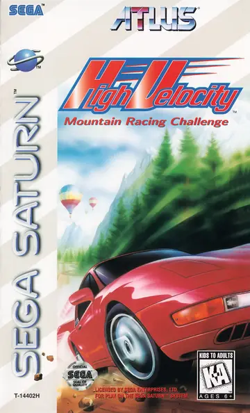 High Velocity: Mountain Racing Challenge Saturn box art