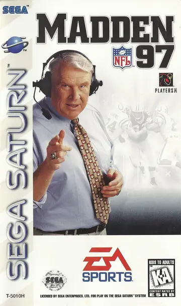 Madden NFL 97 box art