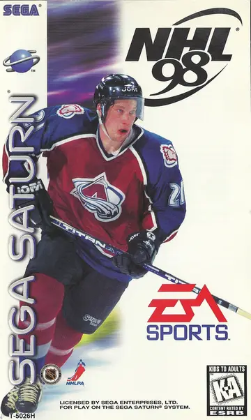 NHL 98 Saturn box art