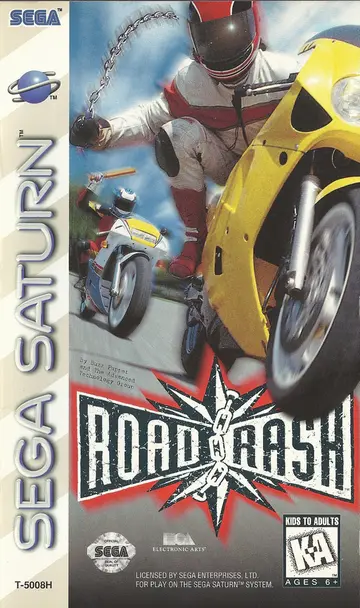Road Rash Saturn box art