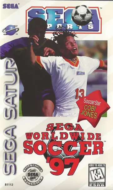 Sega Worldwide Soccer '97 Saturn box art