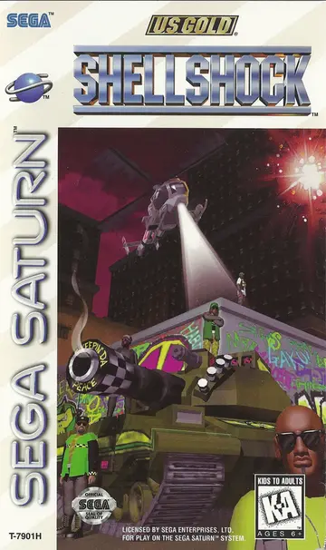 Shellshock Saturn box art