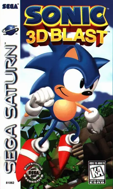 Sonic 3D Blast box art