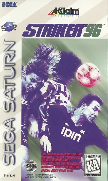 Striker '96 Saturn box art