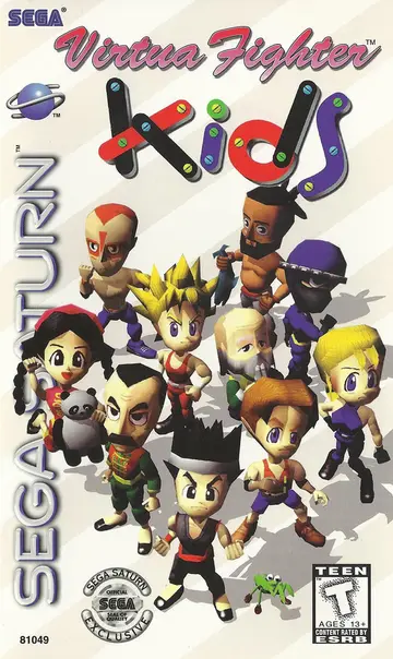 Virtua Fighter Kids box art