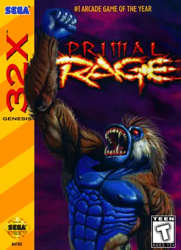 Primal Rage box art